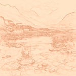 Sepia sketch