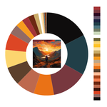 Colour wheel / palette