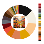 Colour wheel / palette