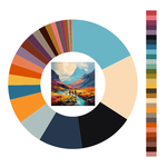 Colour wheel / palette