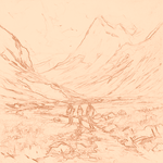 Sepia sketch