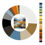 Colour wheel / palette