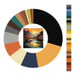 Colour wheel / palette