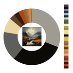 Colour wheel / palette