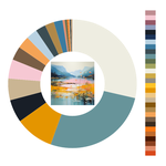 Colour wheel / palette