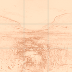 Sepia sketch with grid