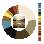 Colour wheel / palette