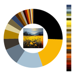 Colour wheel / palette