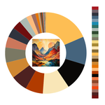 Colour wheel / palette