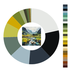 Colour wheel / palette