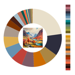 Colour wheel / palette