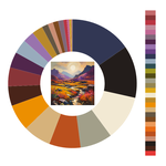 Colour wheel / palette