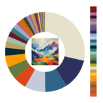 Colour wheel / palette