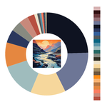 Colour wheel / palette