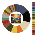 Colour wheel / palette