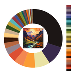 Colour wheel / palette