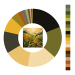 Colour wheel / palette