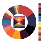 Colour wheel / palette