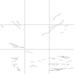 Line drawing with grid