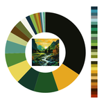 Colour wheel / palette