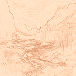 Sepia sketch