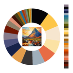 Colour wheel / palette