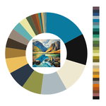 Colour wheel / palette