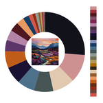 Colour wheel / palette