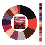 Colour wheel / palette