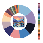 Colour wheel / palette