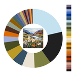 Colour wheel / palette