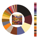 Colour wheel / palette