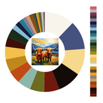 Colour wheel / palette