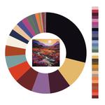 Colour wheel / palette