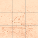 Sepia sketch with grid