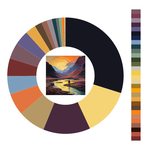 Colour wheel / palette