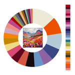 Colour wheel / palette