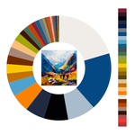 Colour wheel / palette