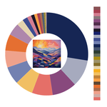 Colour wheel / palette