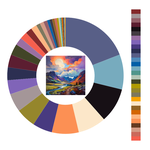 Colour wheel / palette