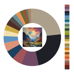 Colour wheel / palette