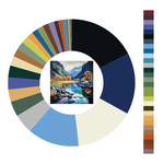 Colour wheel / palette