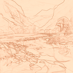 Sepia sketch