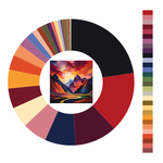 Colour wheel / palette