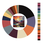 Colour wheel / palette