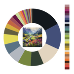 Colour wheel / palette