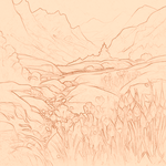 Sepia sketch