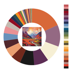 Colour wheel / palette