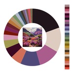 Colour wheel / palette