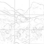 Sketch with grid